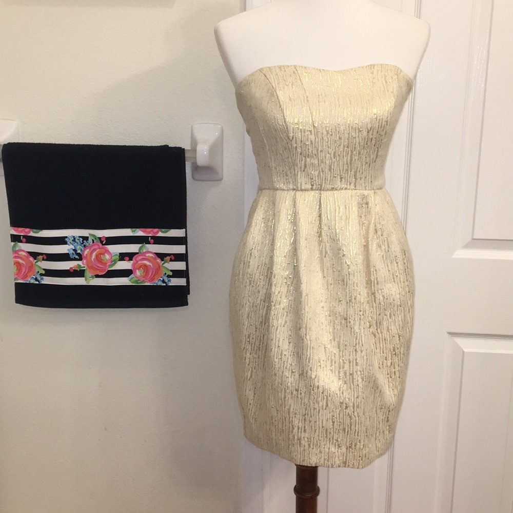 H&M strapless dress